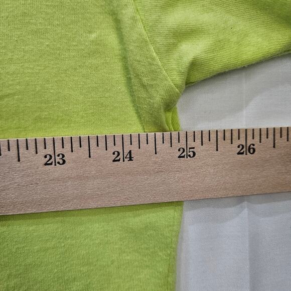 Chemistry Shirt Oversized Distressed Corvette Short Sleeve Green Large - Picture 7 of 8